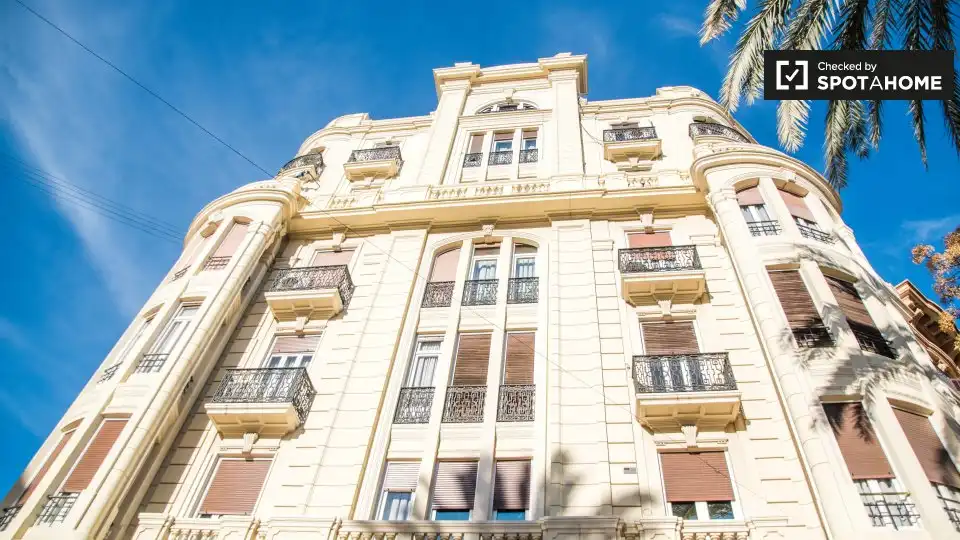 Vista exterior de Piso de alquiler en Valencia con Aire acondicionado, Calefacción y Amueblado