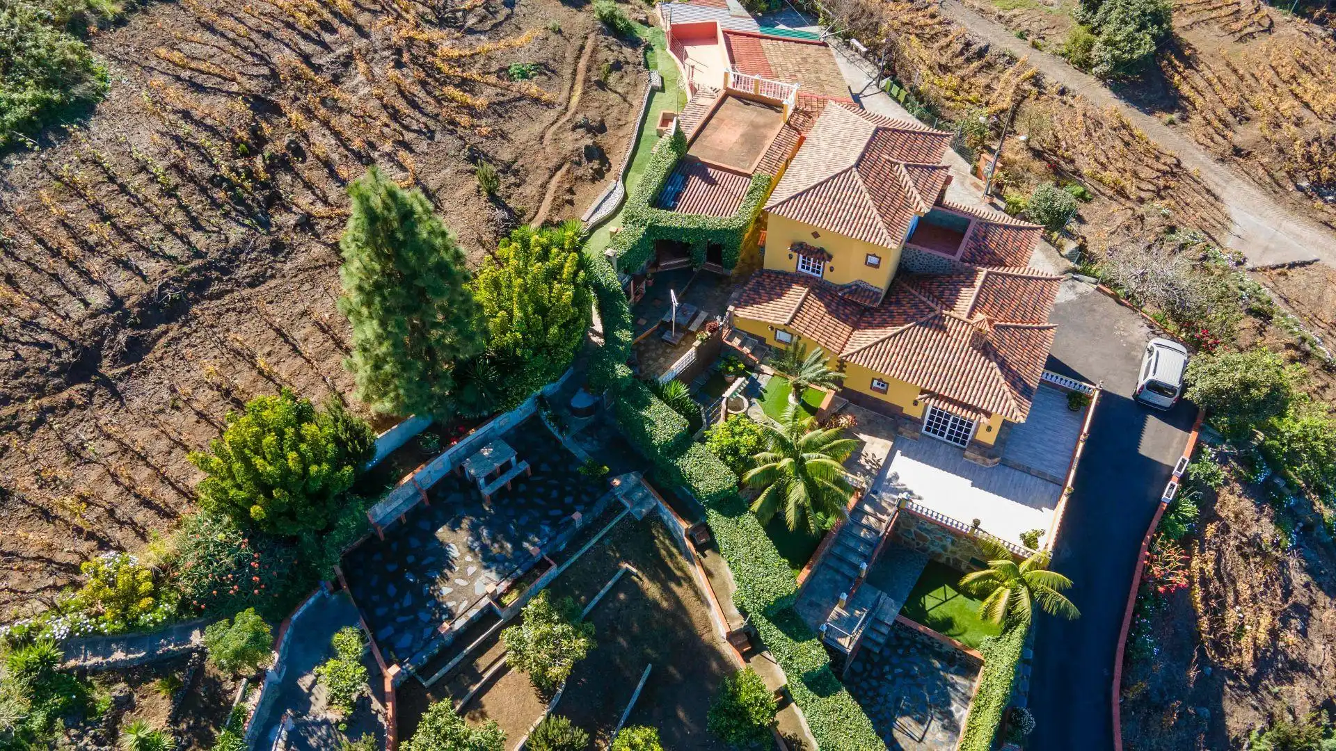 Exterior view of Houses for sale in La Orotava  with Heating, Private garden and Storage room