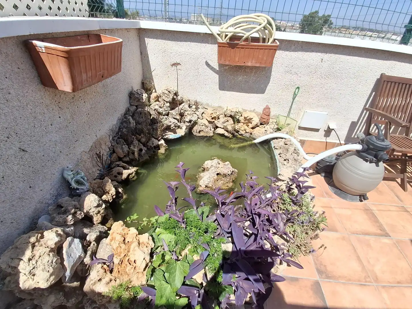 Jardín de Ático en venta en Málaga con Aire acondicionado, Terraza y Trastero