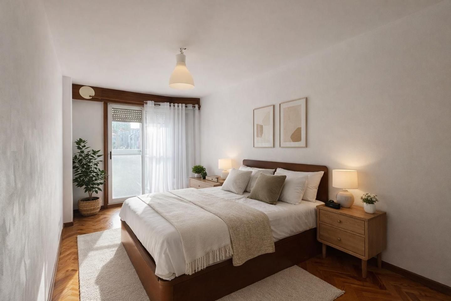 Bedroom of Flat for sale in A Coruña Capital   with Heating