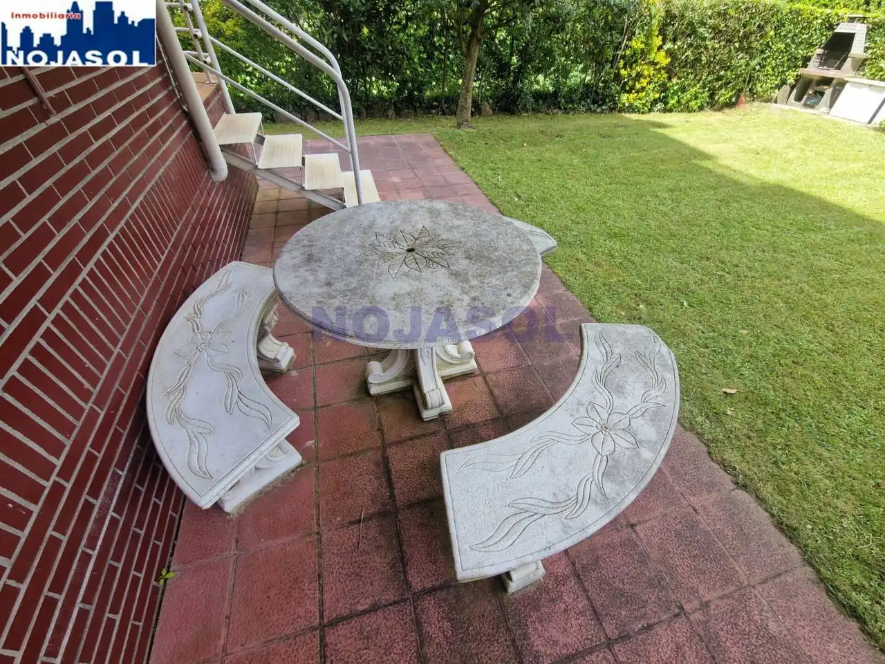 Terrace of Apartments for rent in Noja  with Heating, Private garden and Terrace