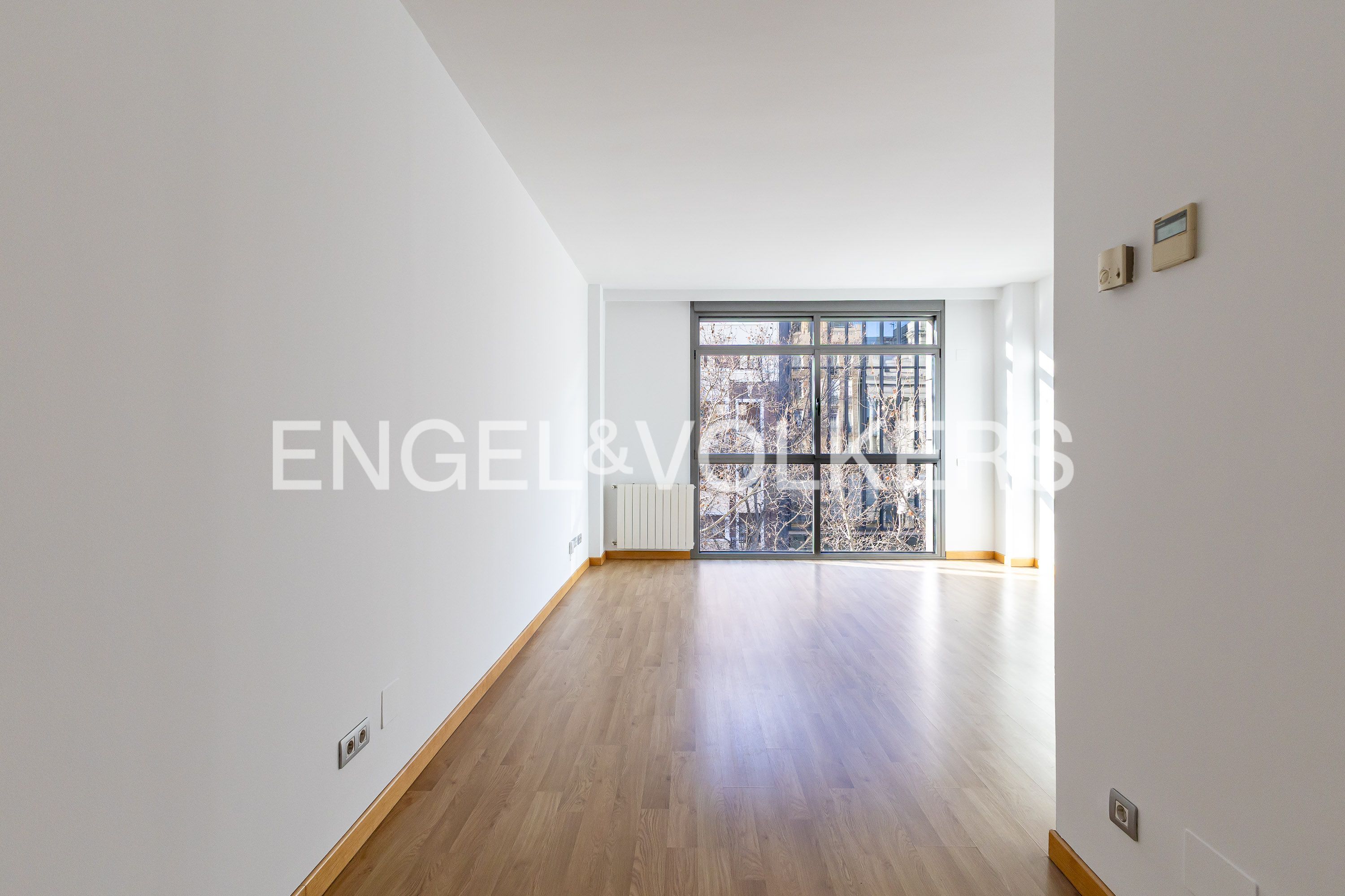 Sala d'estar de Pis de lloguer en  Madrid Capital amb Aire condicionat i Calefacció