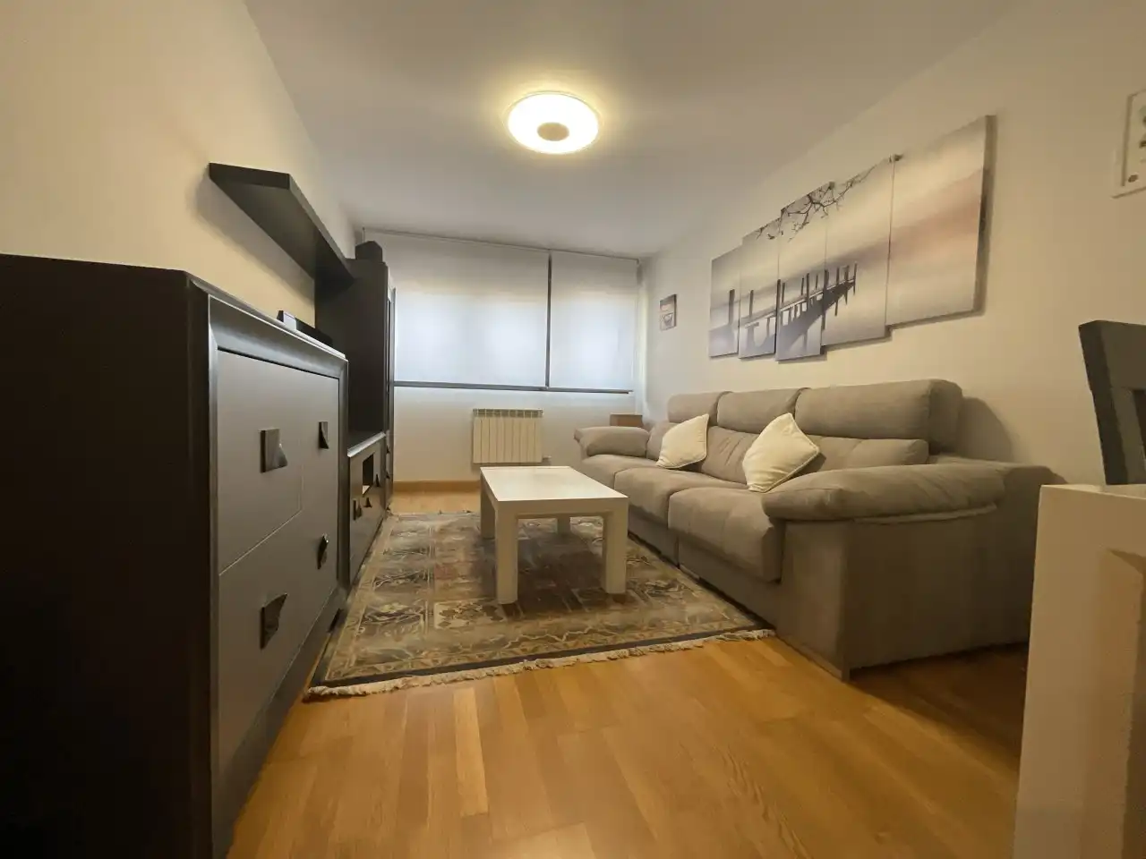 Sala de estar de Piso en venta en Santo Domingo de la Calzada con Amueblado
