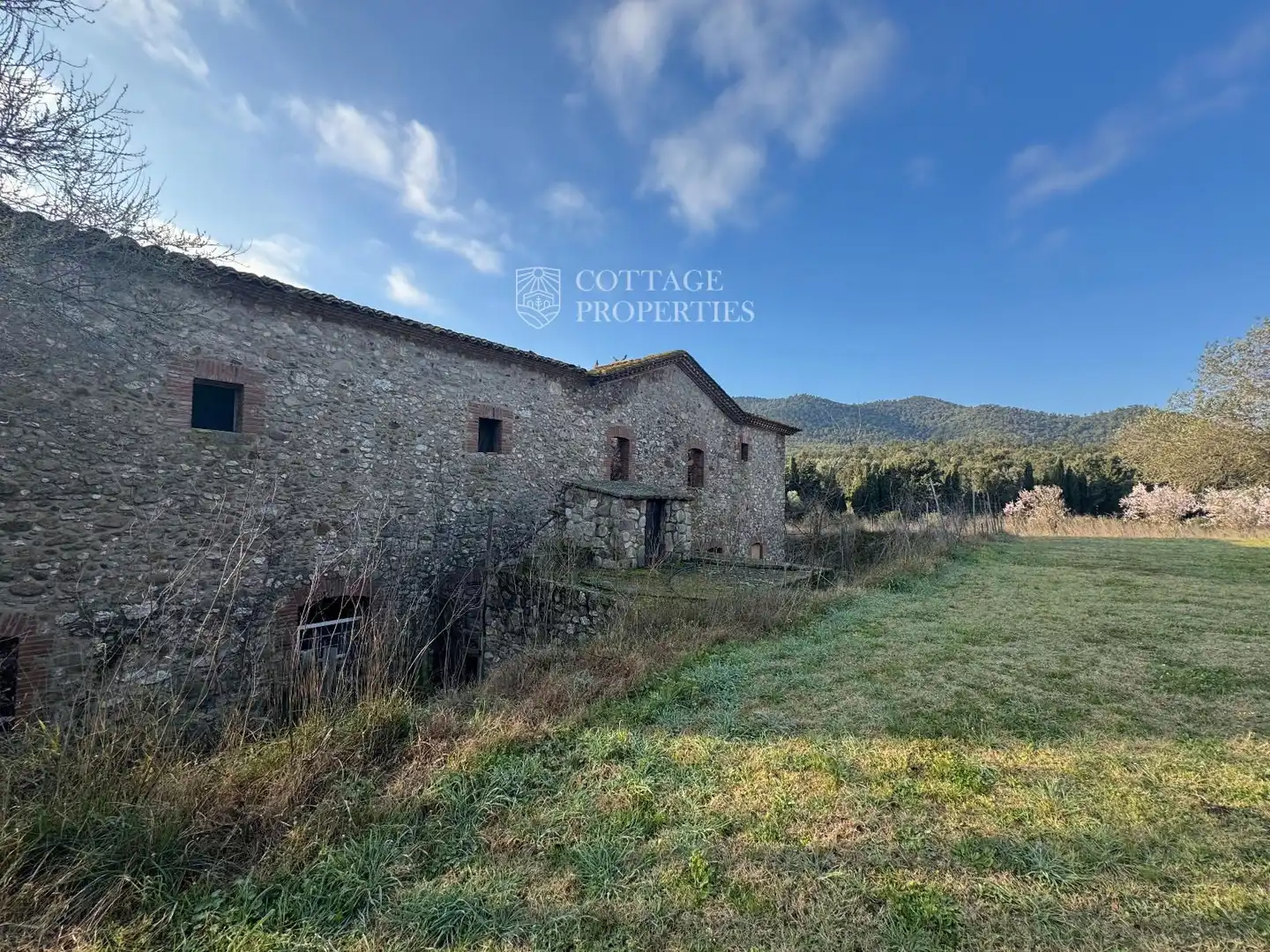 Vista exterior de Finca rústica en venta en Darnius