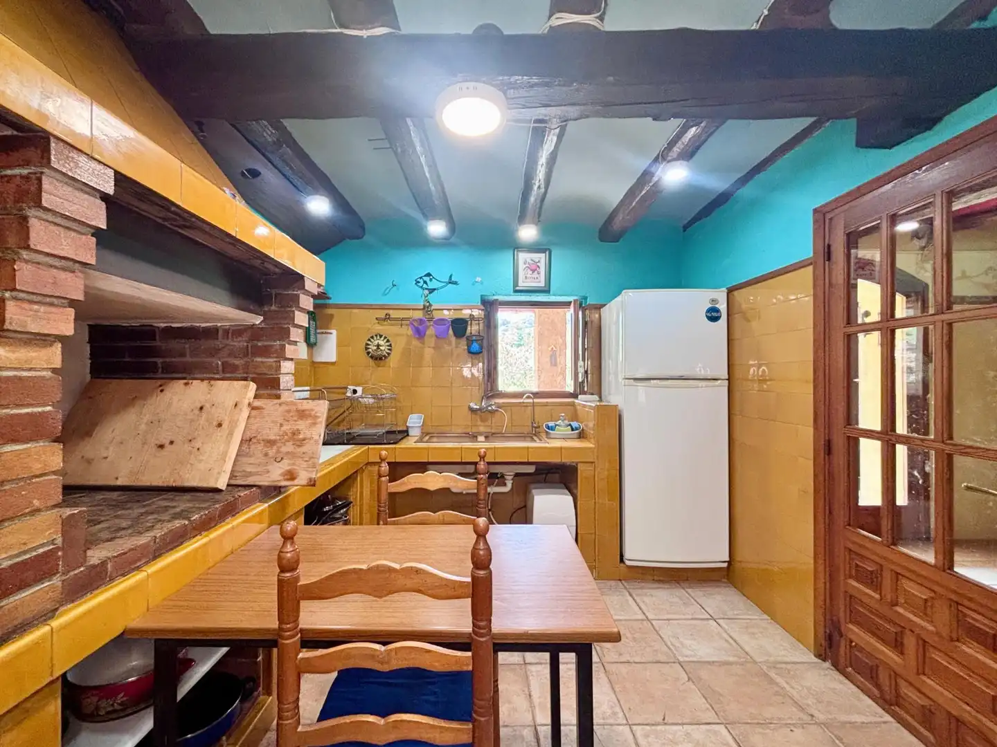 Kitchen of Country homes for sale in Querol  with Heating, Terrace and Swimming Pool