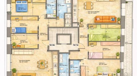 Foto 3 de Piso en venta en De Montserrat, Nucli Urbà, Esparreguera