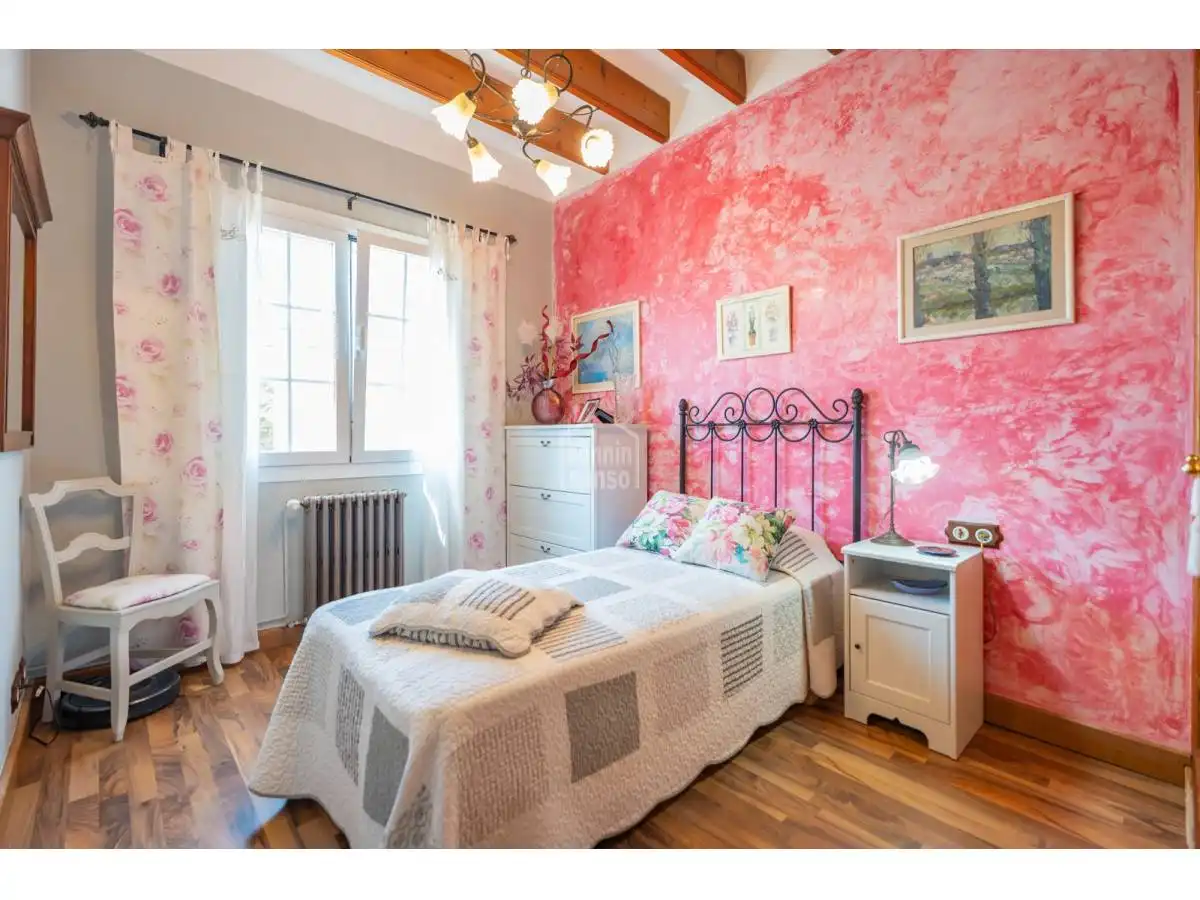 Bedroom of Houses for sale in Sant Lluís  with Heating, Terrace and Swimming Pool