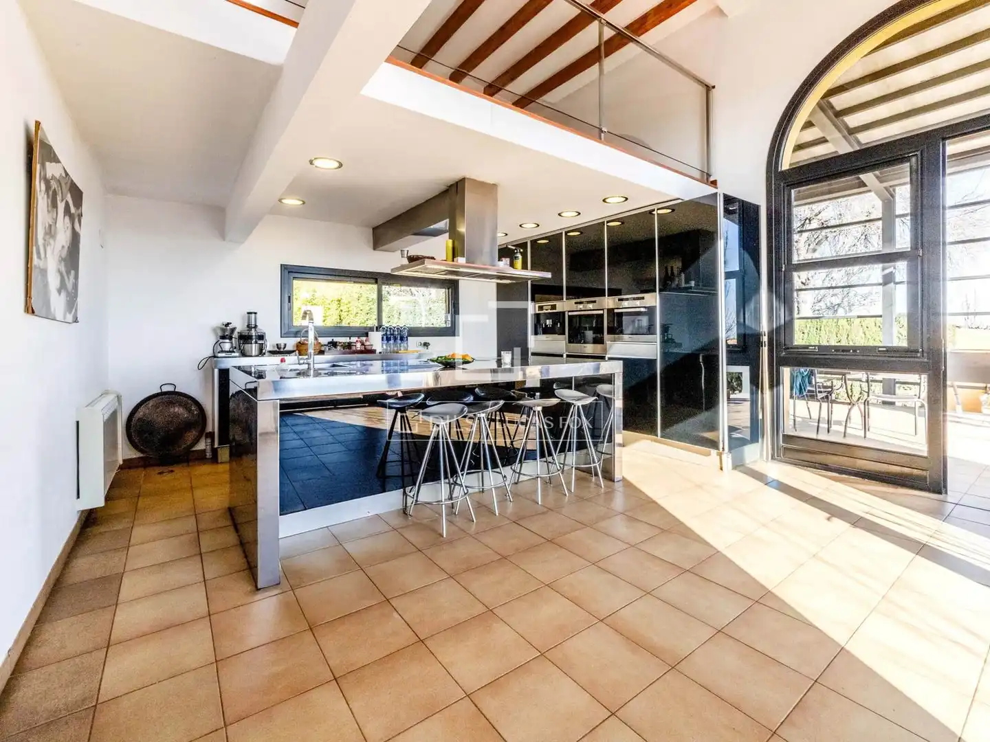 Cocina de Finca rústica en venta en Castellví de la Marca con Calefacción, Jardín privado y Terraza