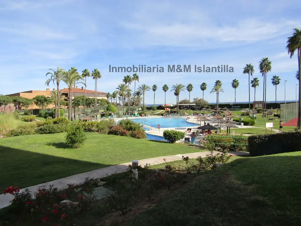 Garden of Apartments for sale in Islantilla  with Air Conditioner, Private garden and Terrace