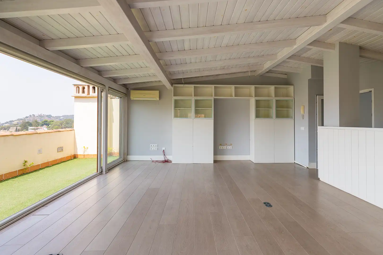 Living room of Attic for sale in Málaga  with Air Conditioner, Terrace and Swimming Pool