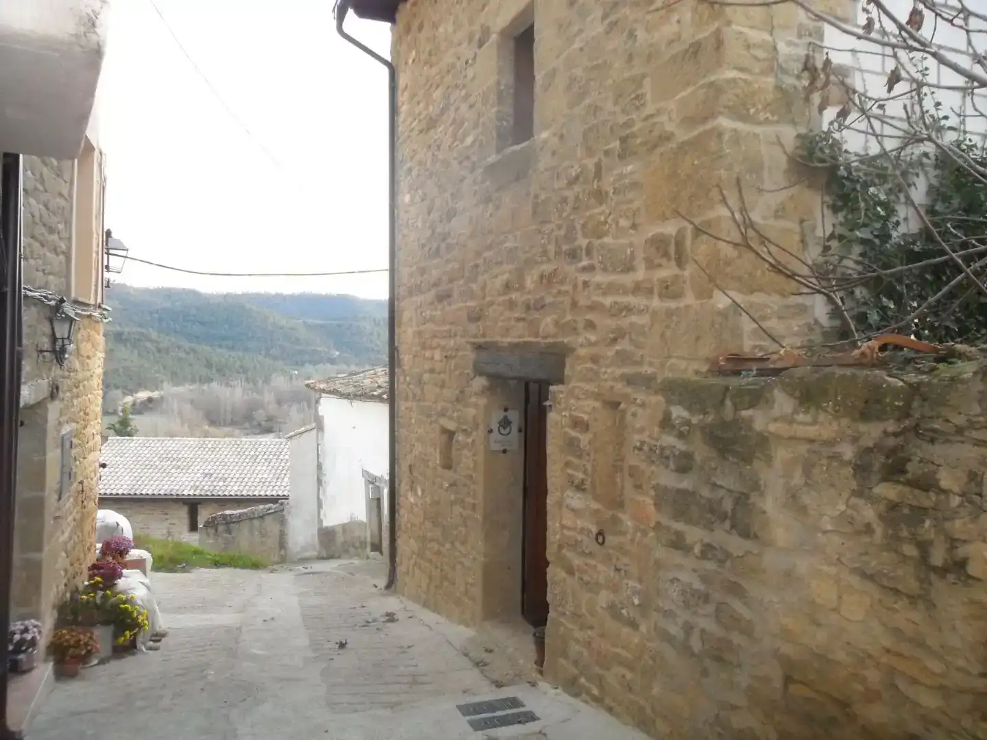 Exterior view of Flat for sale in El Frago  with Air Conditioner, Parquet flooring and Furnished