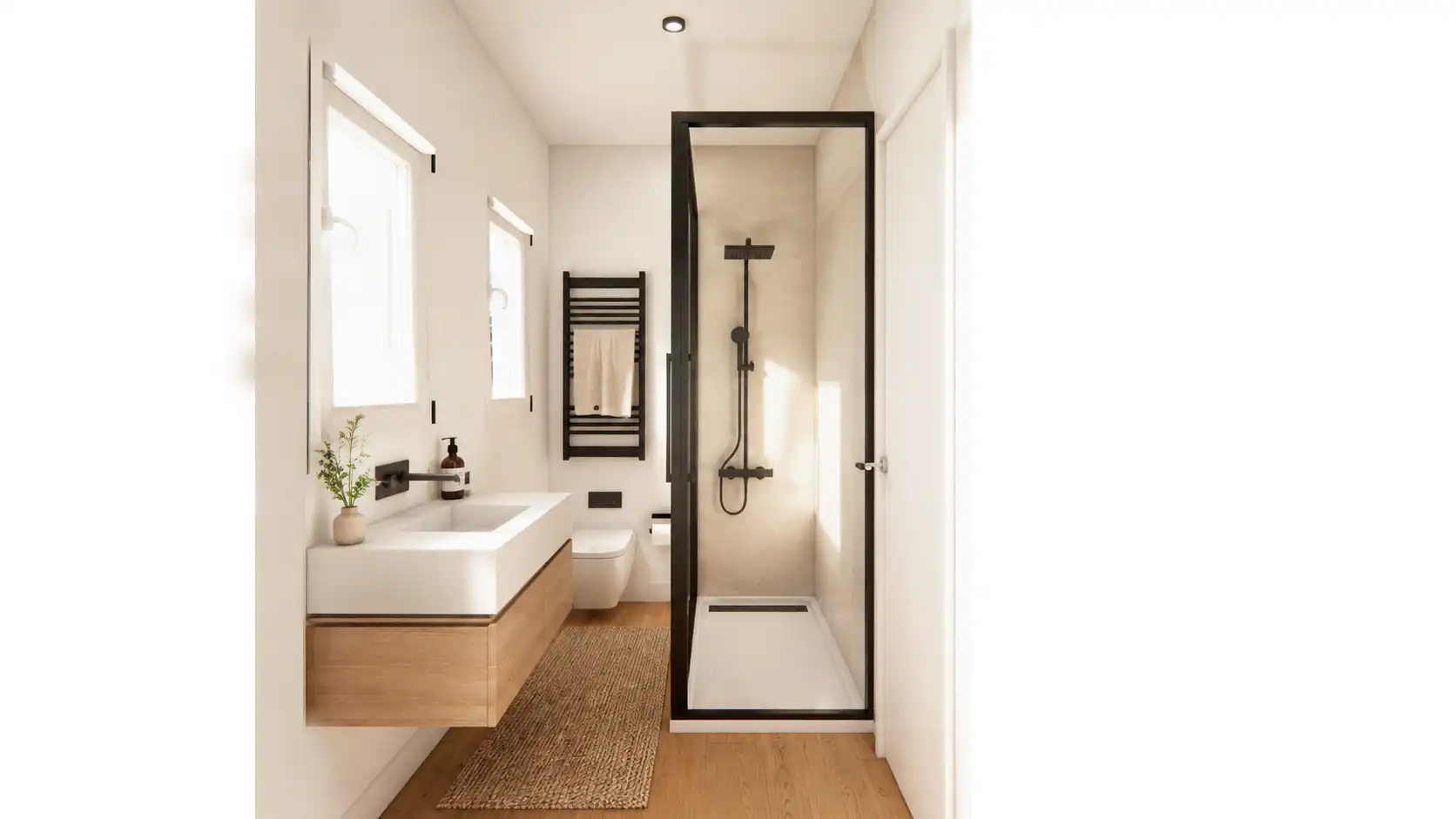 Baño de Piso en venta en Barcelona con Calefacción y Balcón