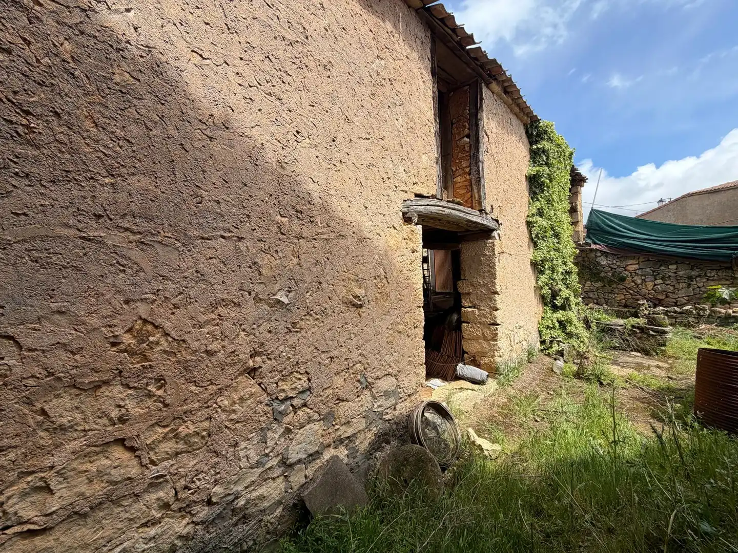 Vista exterior de Finca rústica en venda en Sepúlveda amb Jardí privat i Traster