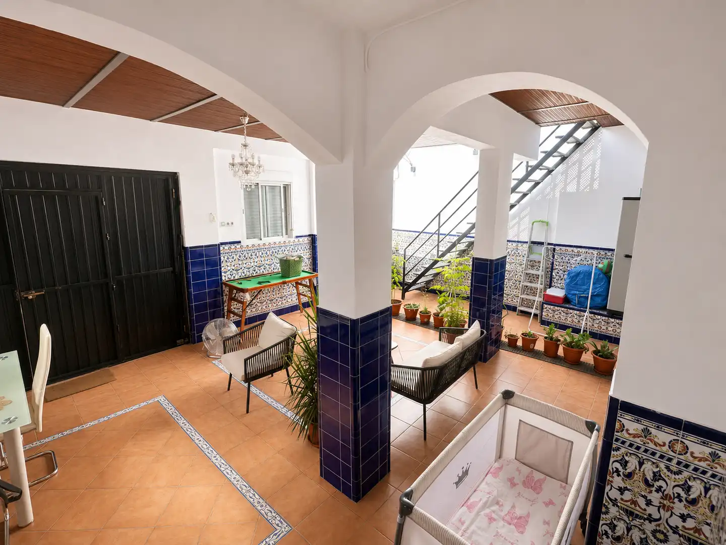 Terraza de Casa o chalet en venta en Castilleja de Guzmán con Aire acondicionado, Calefacción y Terraza