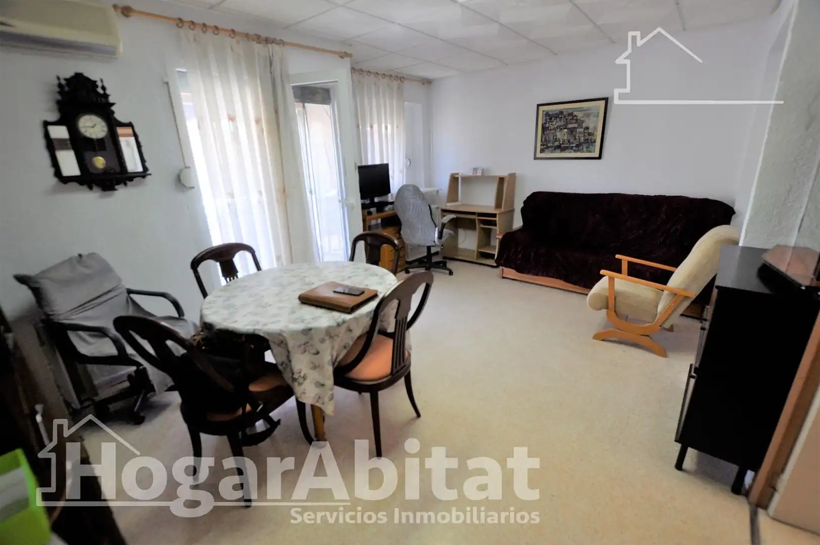 Sala d'estar de Pis en venda en Manises amb Aire condicionat, Calefacció i Terrassa