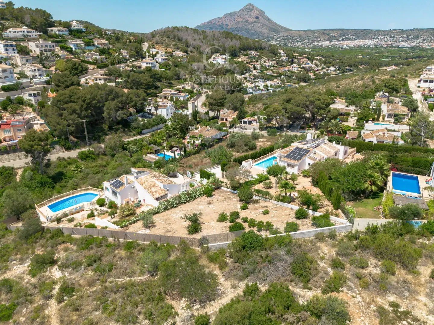 Vista exterior de Casa o chalet en venta en Jávea / Xàbia con Aire acondicionado, Calefacción y Jardín privado