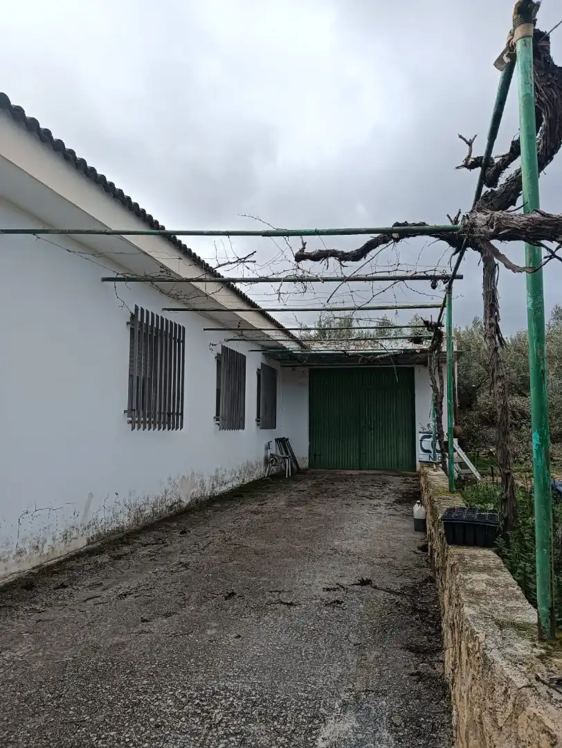 Vista exterior de Finca rústica en venta en Cuevas del Campo con Jardín privado, Parquet y Terraza