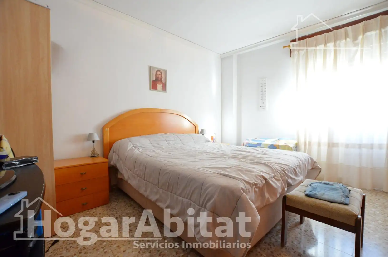 Schlafzimmer von Haus oder Chalet zum Verkauf in Oliva mit Terrasse, Abstellraum und Möbliert