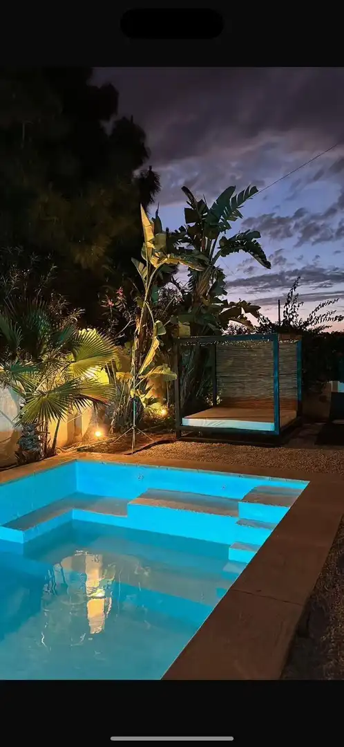 Piscina de Casa o xalet en venda en Mutxamel amb Aire condicionat, Calefacció i Jardí privat
