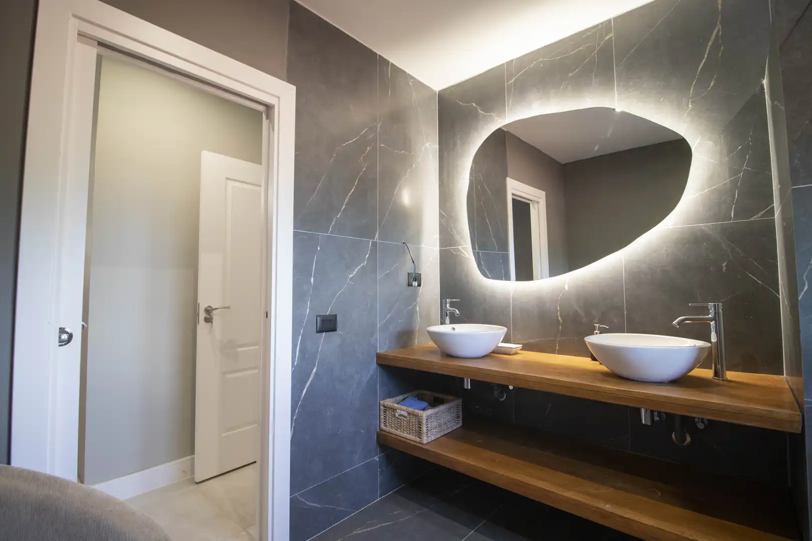 Bathroom of Houses for rent in Tacoronte  with Air Conditioner, Private garden and Terrace