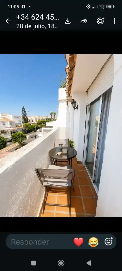 Terrassa de Dúplex en venda en Roquetas de Mar