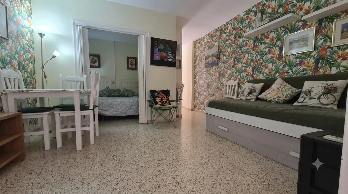Wohnzimmer von Wohnungen zum Verkauf in Salou mit Klimaanlage, Heizung und Terrasse