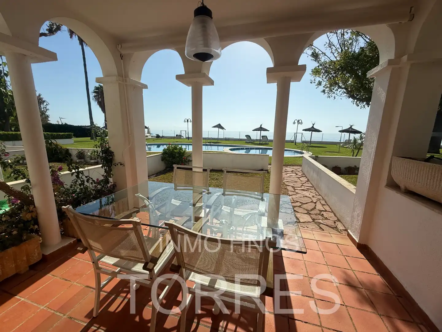 Terraza de Casa adosada en venta en Benicarló con Aire acondicionado, Jardín privado y Terraza