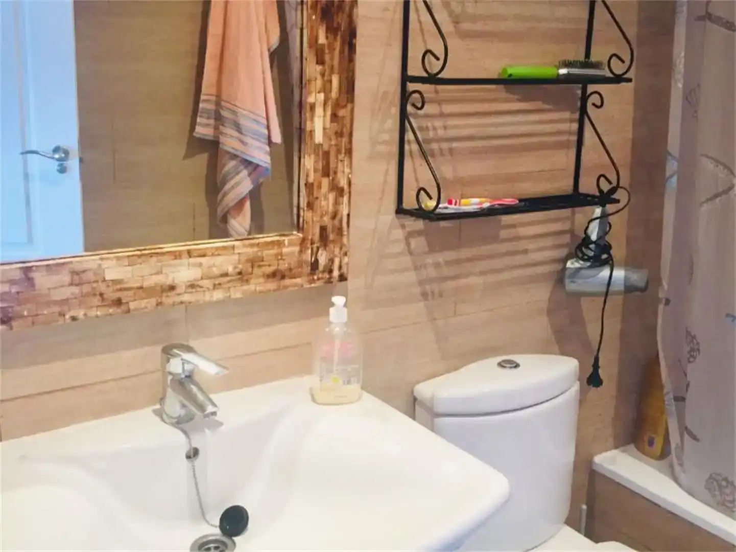 Badezimmer von Wohnungen zur Miete in Dénia mit Klimaanlage, Schwimmbad und Balkon