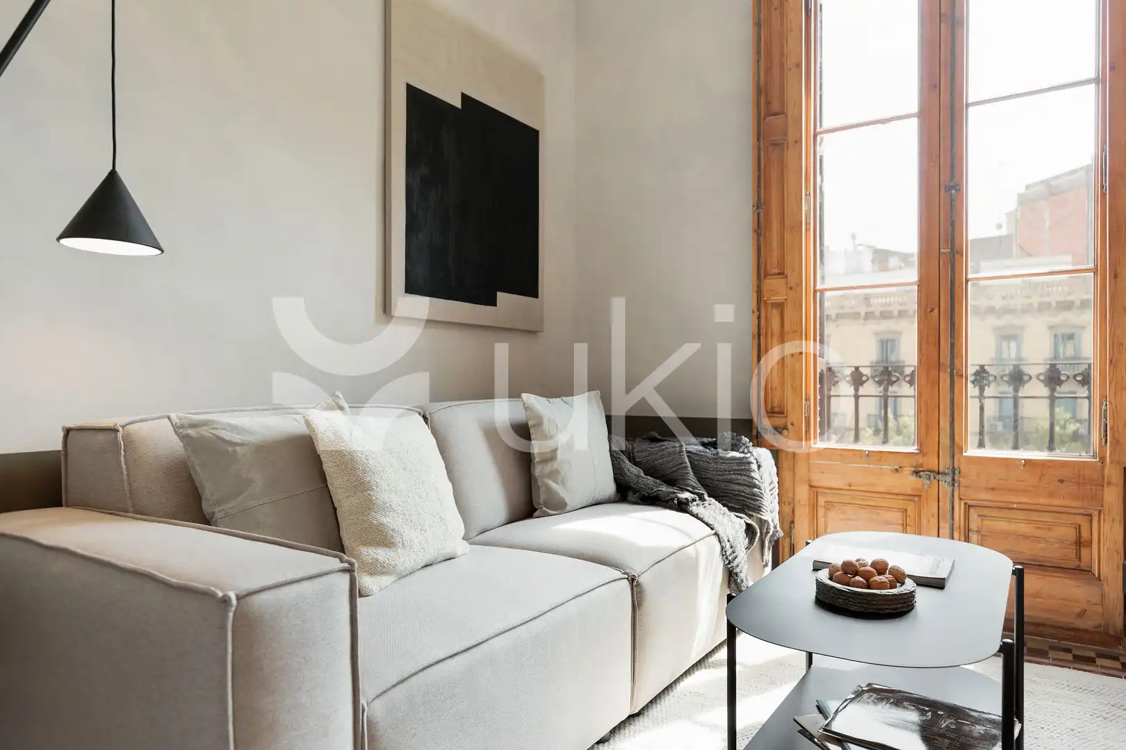 Apartamento con terraza en alquiler en Carrer del Bruc, imagen 6