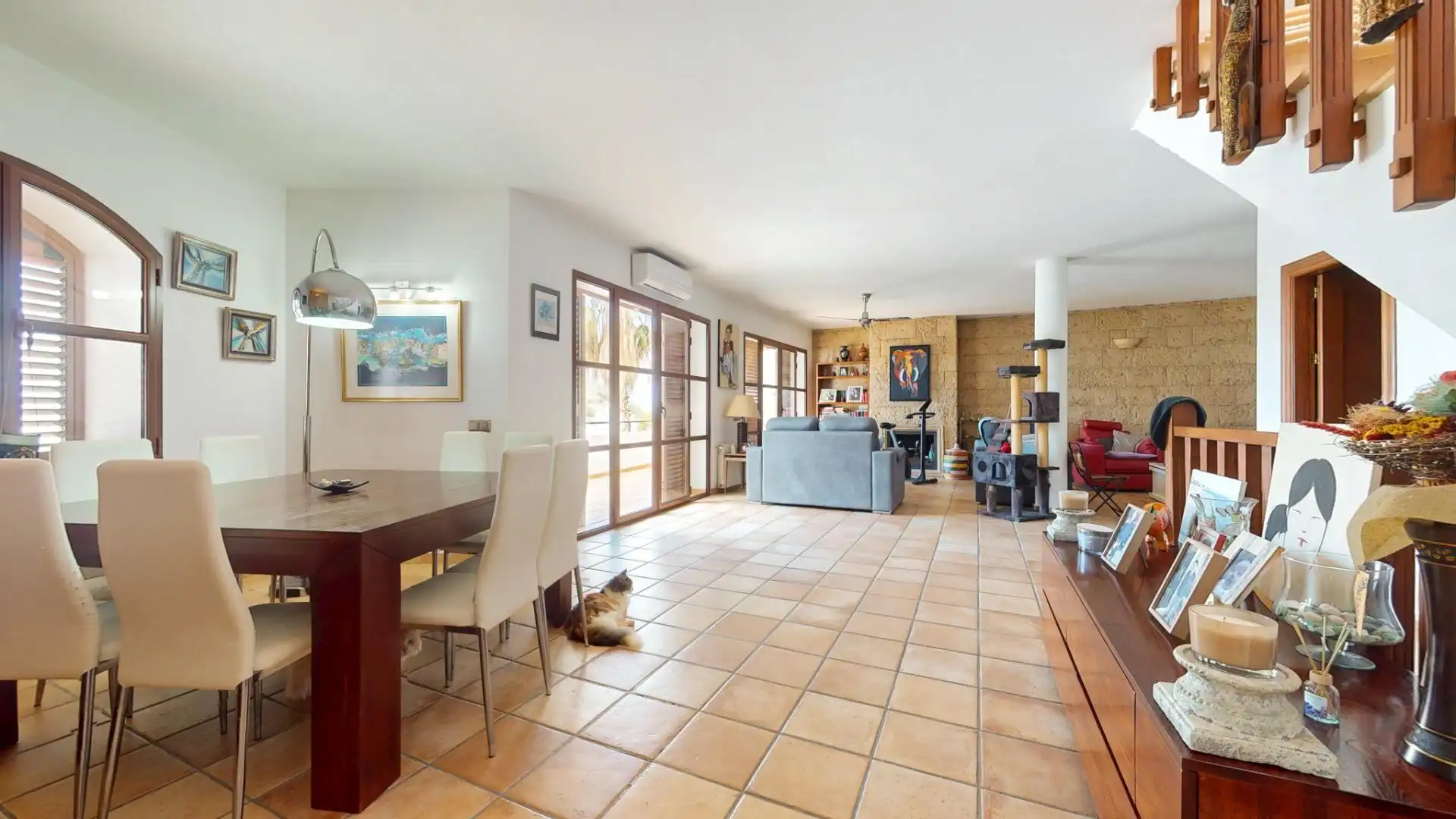 Sala de estar de Casa o chalet en venta en Mojácar con Calefacción, Jardín privado y Terraza