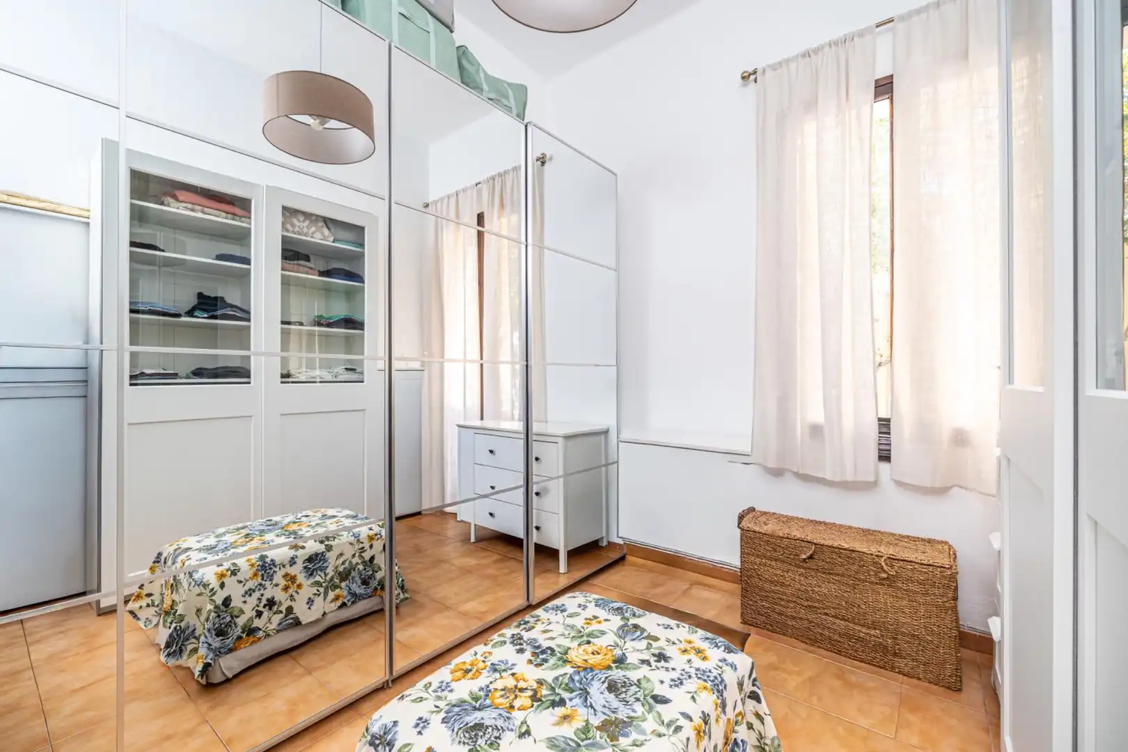 Bedroom of Flat for sale in  Palma de Mallorca  with Air Conditioner, Storage room and Balcony