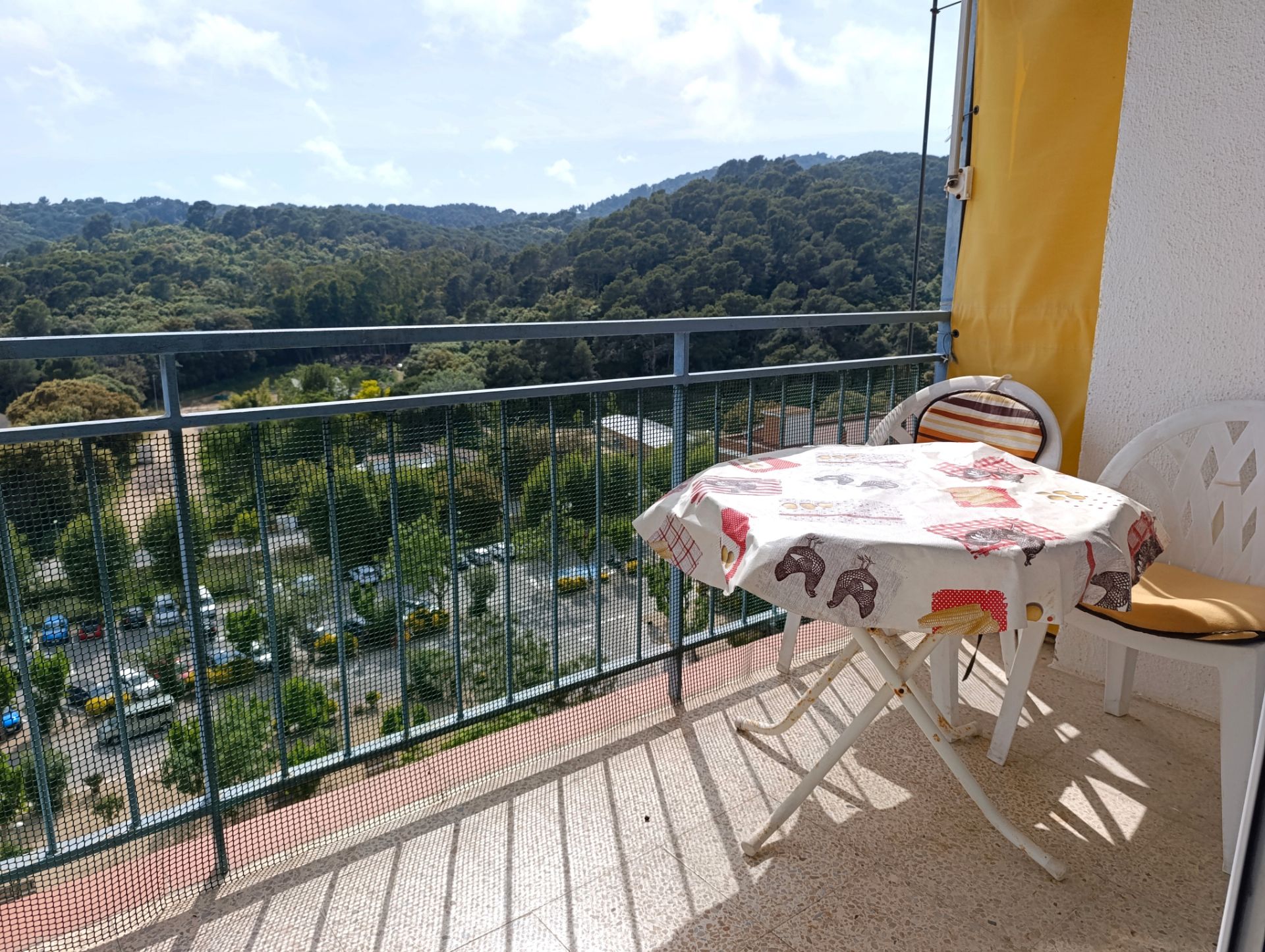 Terrasse von Wohnung zum verkauf in Santa Susanna mit Heizung, Alarm und Gemeinschaftspool