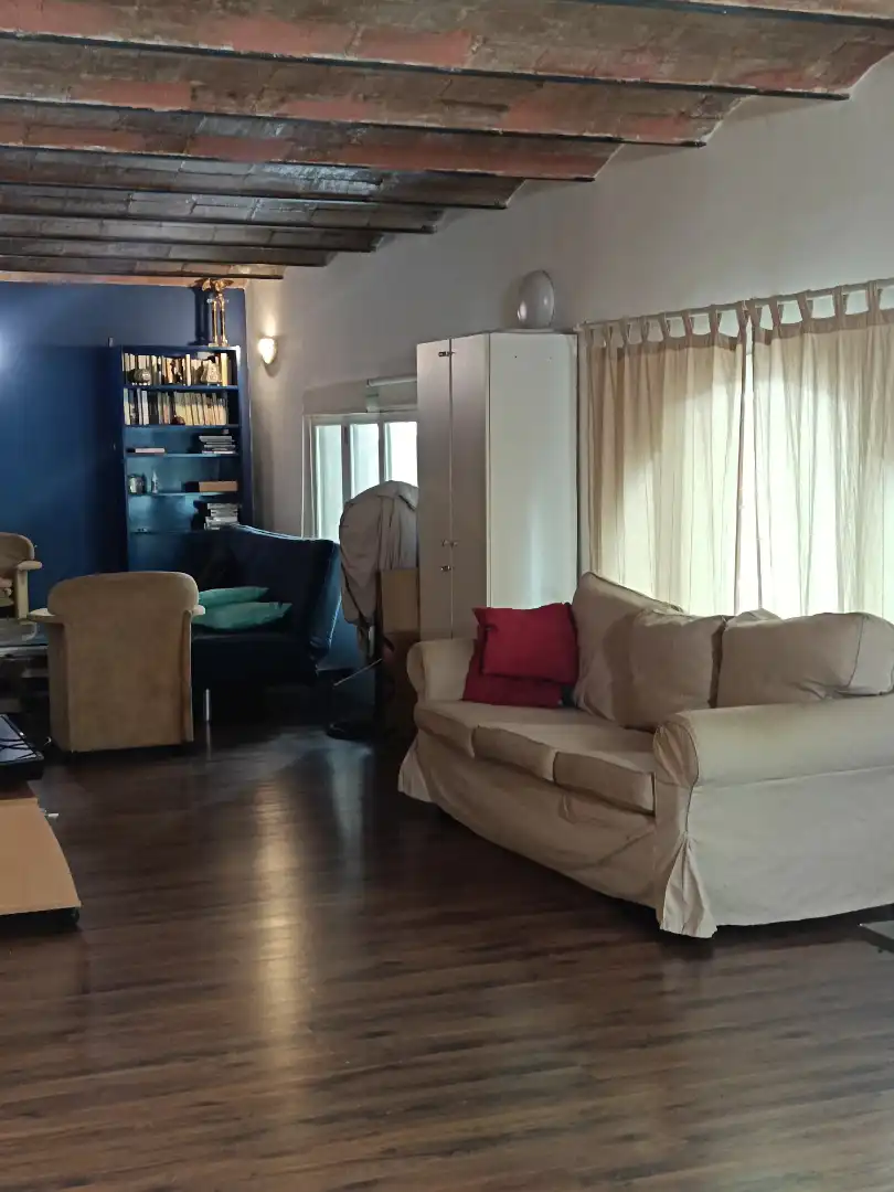 Sala de estar de Loft de alquiler en Barcelona con Parquet, Amueblado y Horno