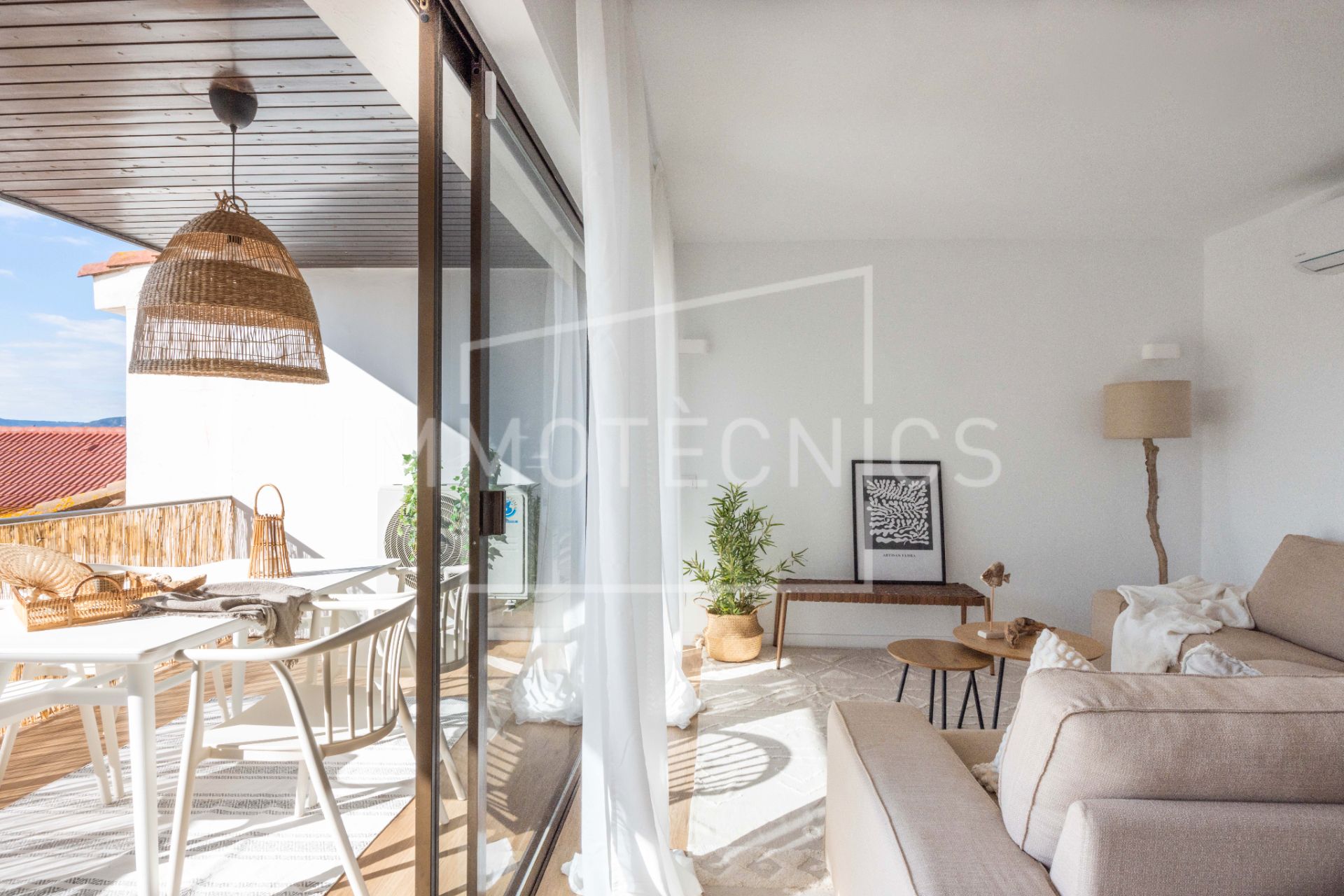 Terrace of Flat for sale in Palamós  with Air Conditioner, Heating and Parquet flooring