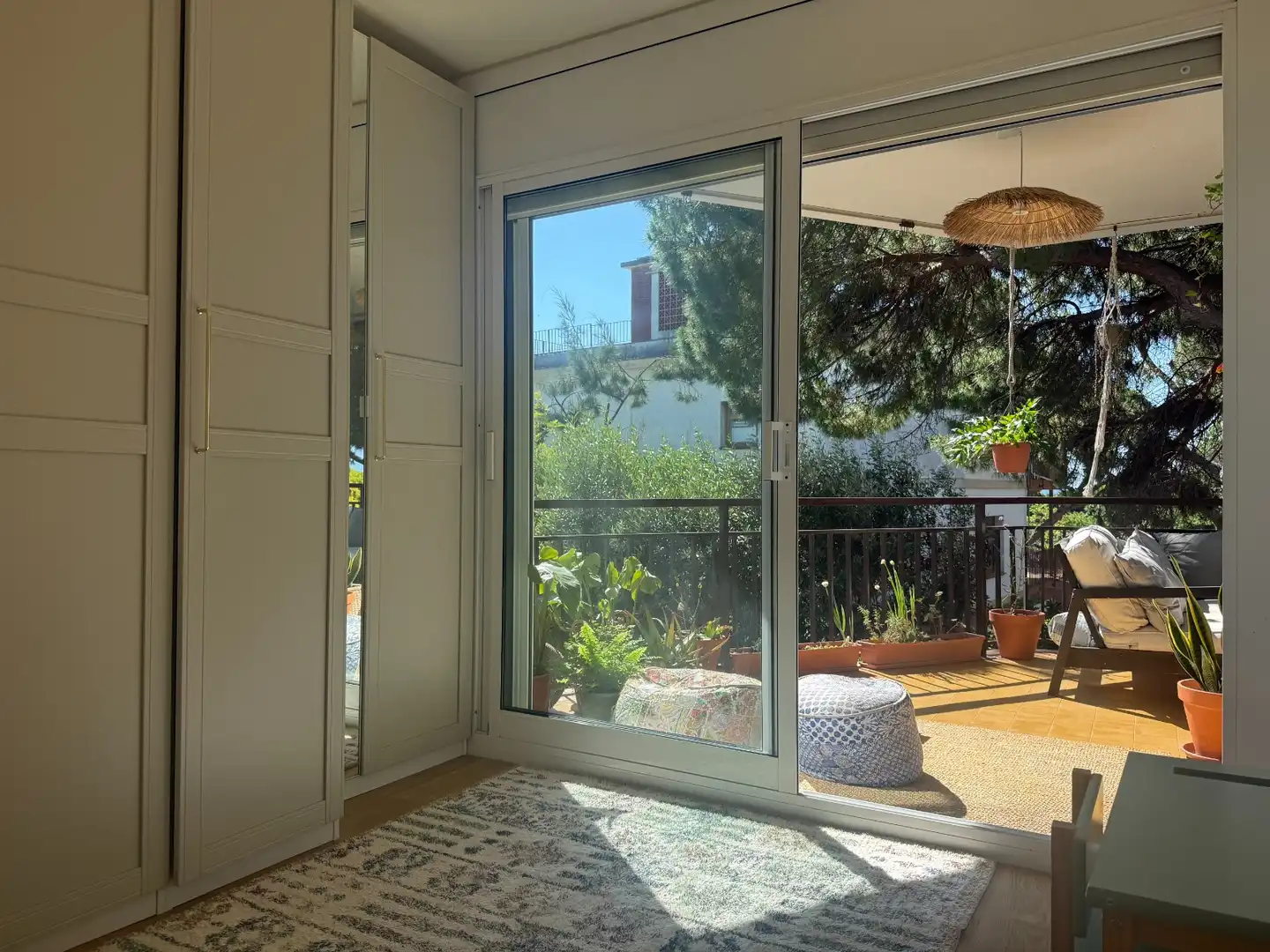 Terrassa de Apartament de lloguer en Castelldefels amb Calefacció, Parquet i Terrassa