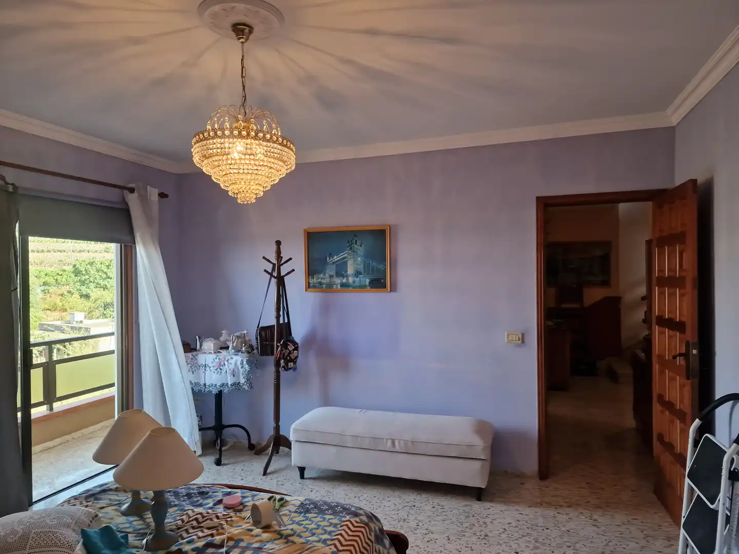 Sala d'estar de Casa adosada en venda en Los Realejos amb Terrassa, Moblat i Forn