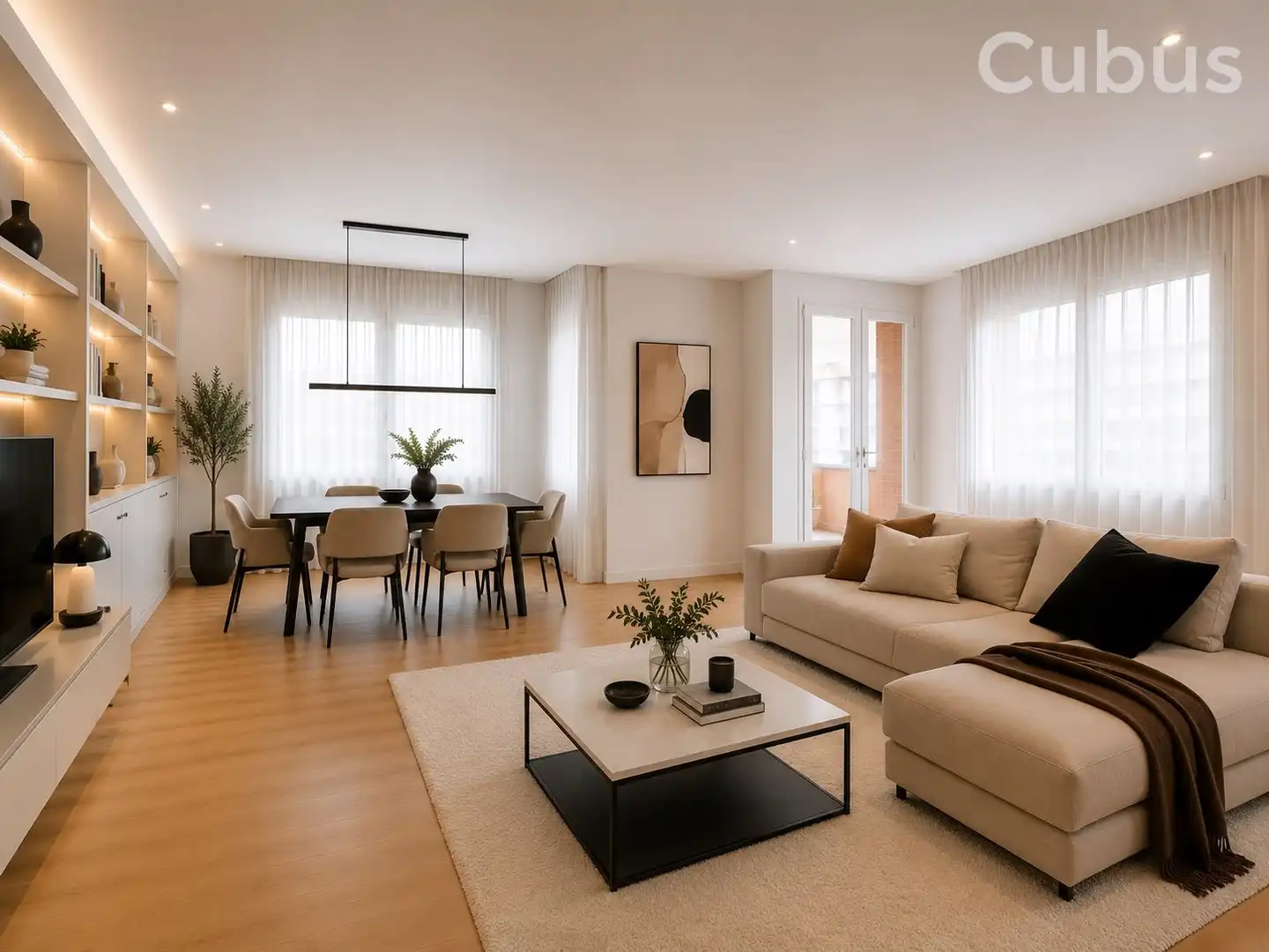 Sala de estar de Piso en venta en Olot con Calefacción, Terraza y Balcón