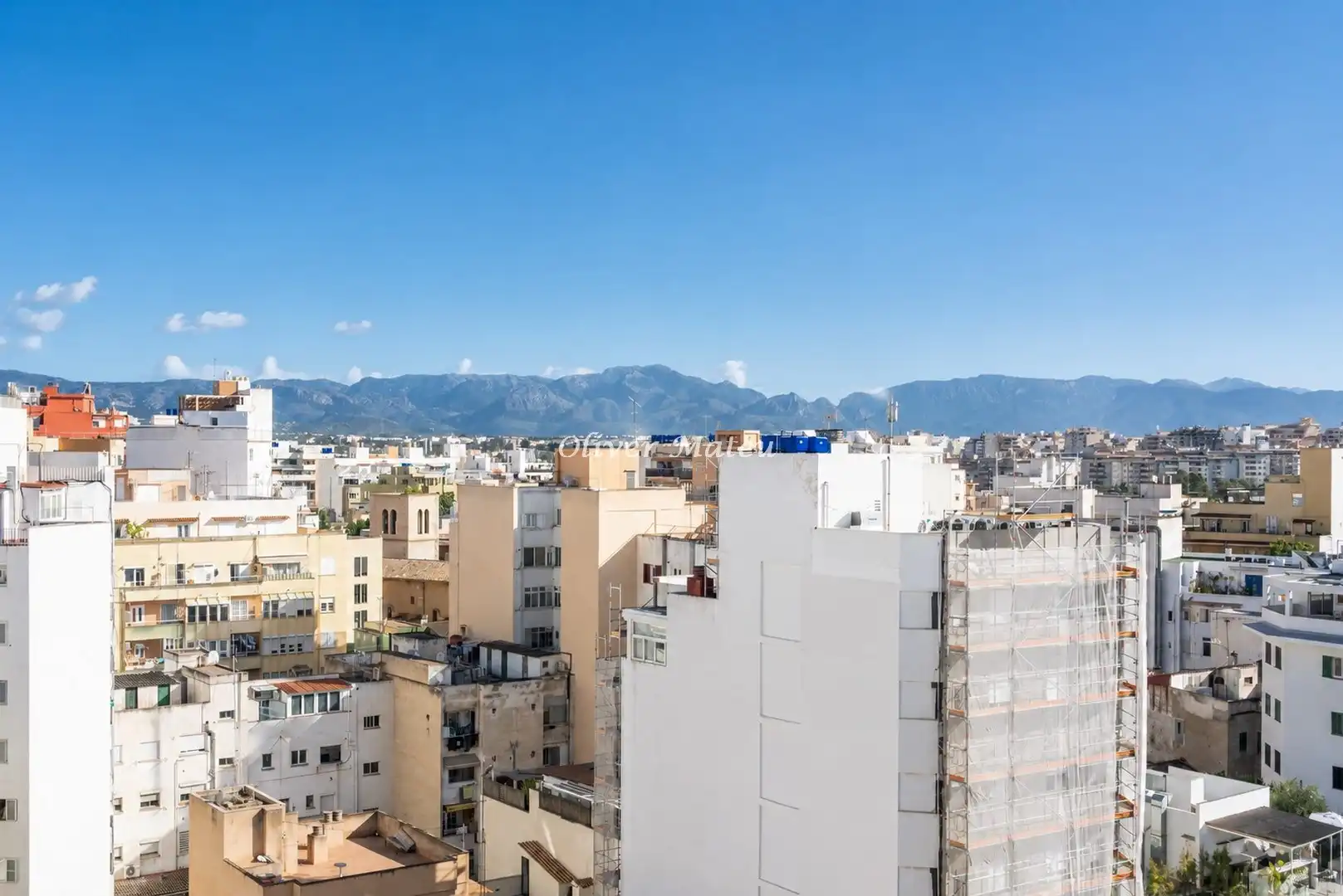 Vista exterior de Àtic en venda en  Palma de Mallorca amb Aire condicionat, Calefacció i Parquet