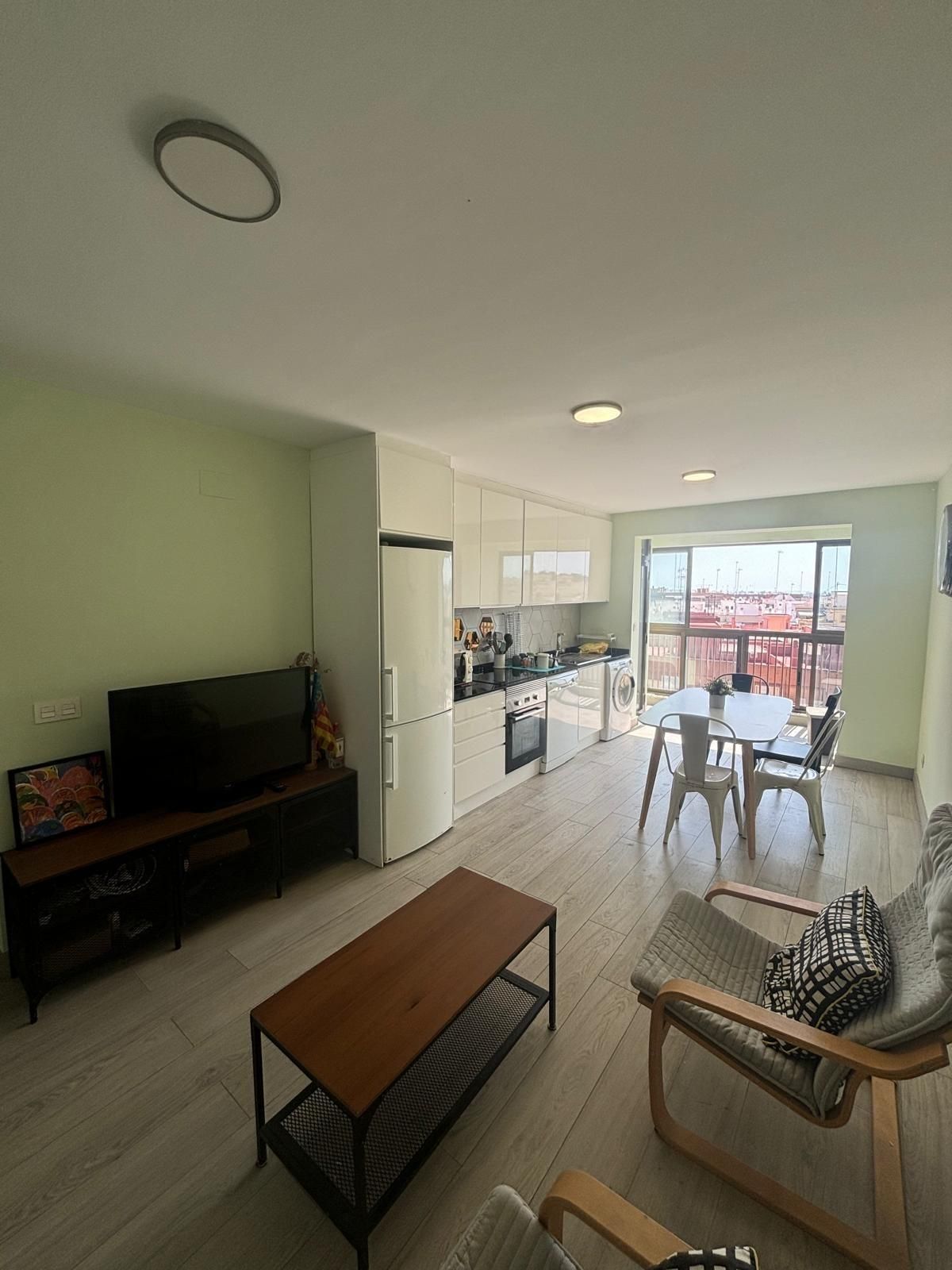 Cuina de Pis en venda en  Valencia Capital amb Parquet, Terrassa i Balcó