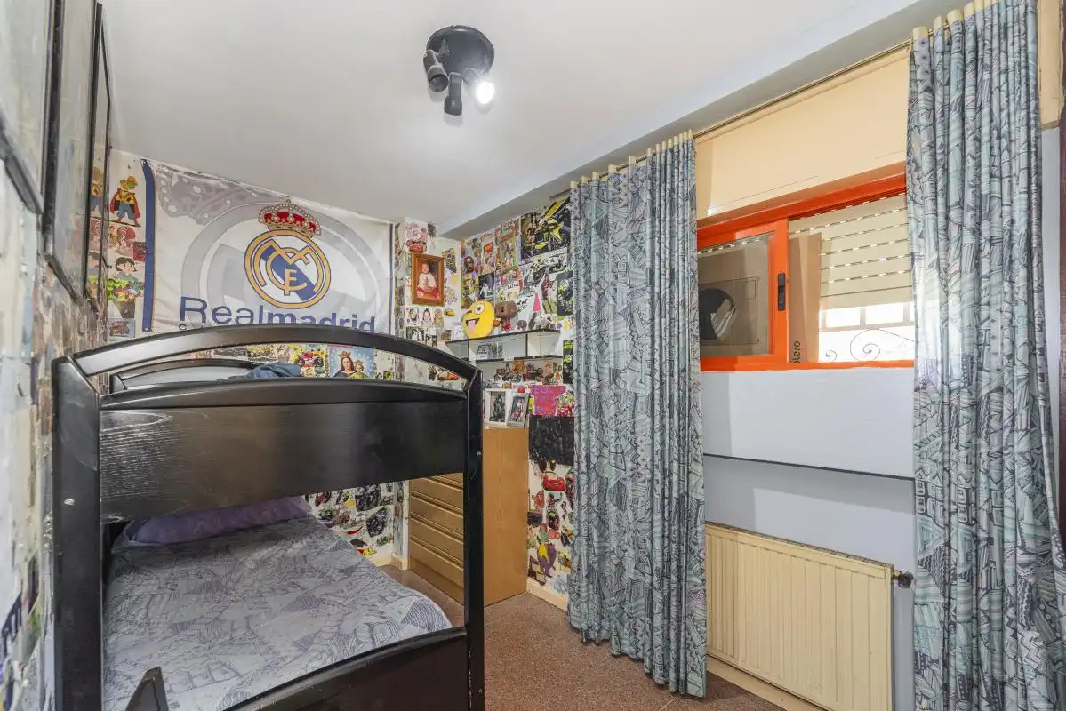 Bedroom of Duplexes for sale in Madrid  with Heating, Private garden and Terrace