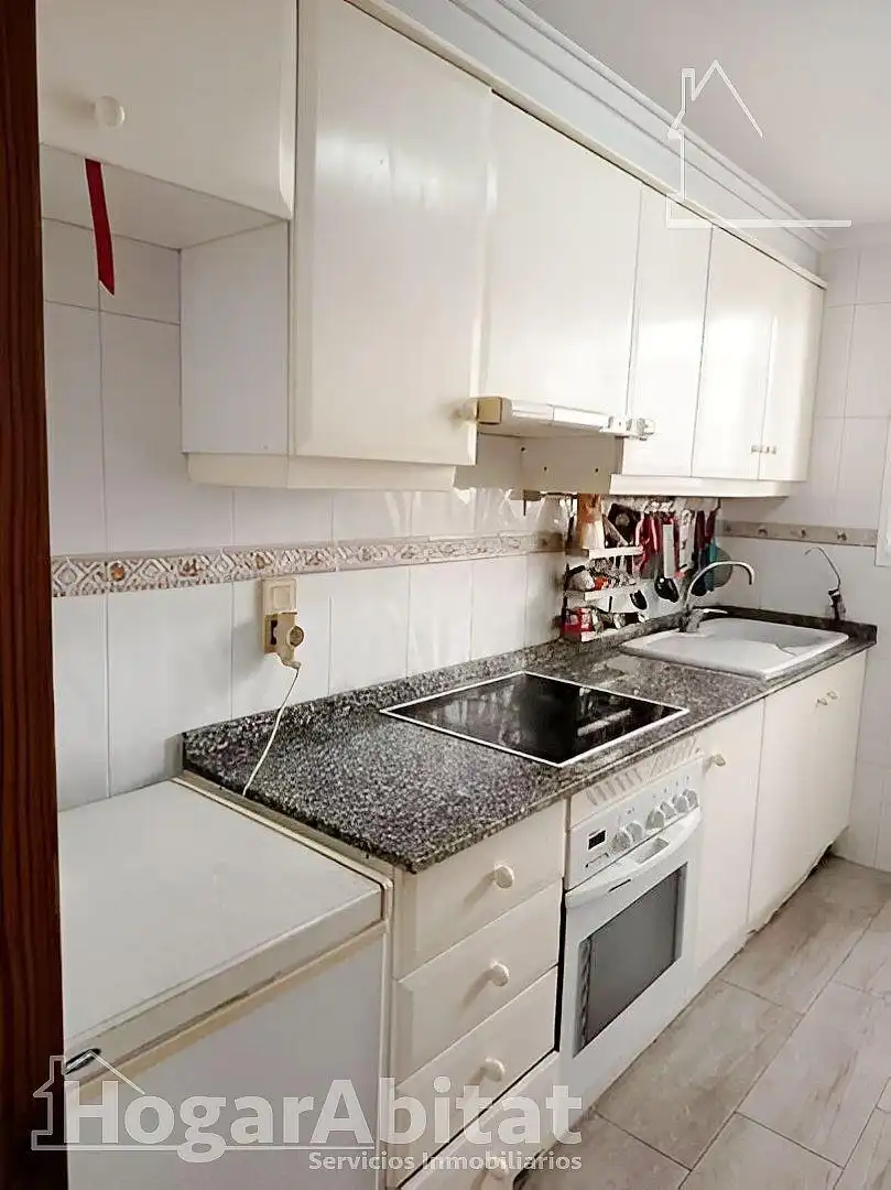 Kitchen of Flat for sale in Dénia  with Air Conditioner