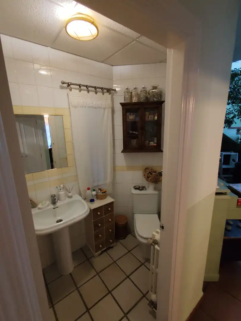 Baño de Casa o chalet en venta en Badajoz con Aire acondicionado, Calefacción y Jardín privado