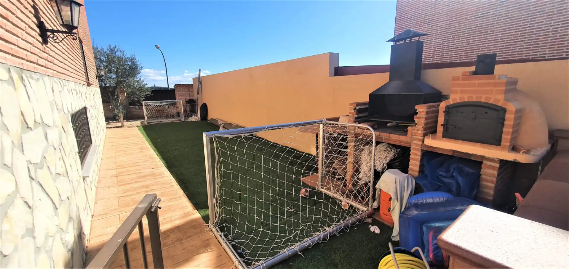 Jardín de Casa adosada en venta en El Vellón con Calefacción, Jardín privado y Terraza