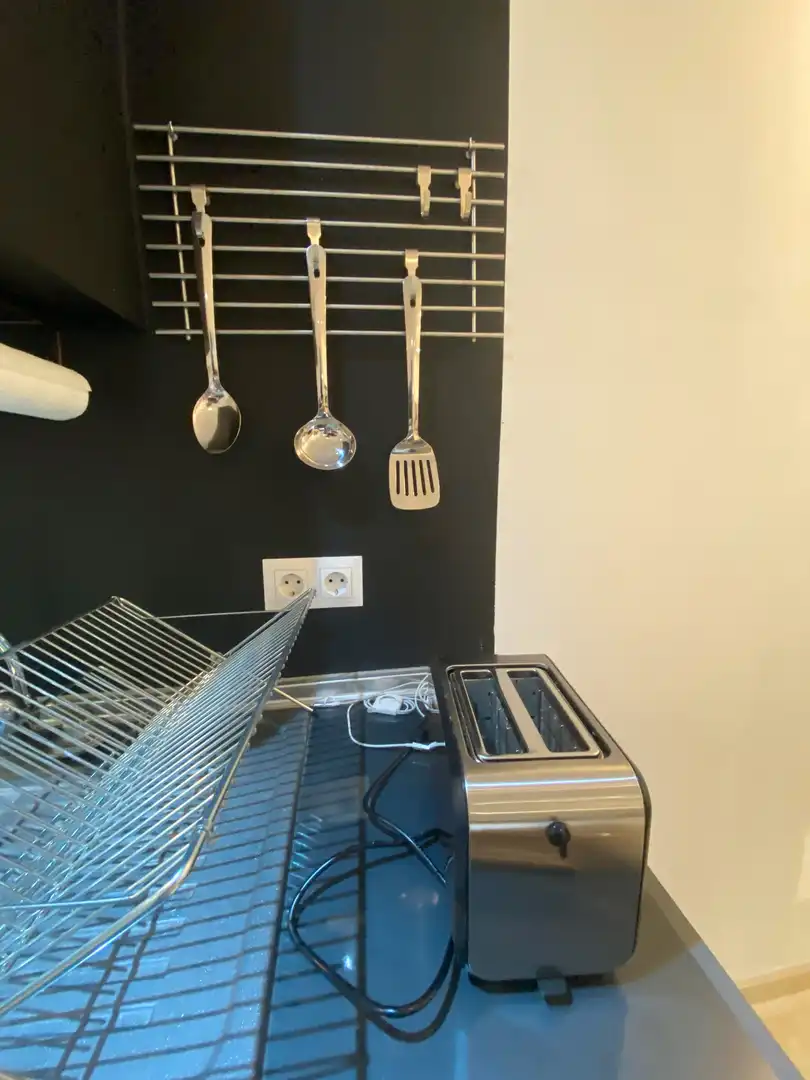 Cocina de Planta baja de alquiler en Estepona con Aire acondicionado, Calefacción y Terraza