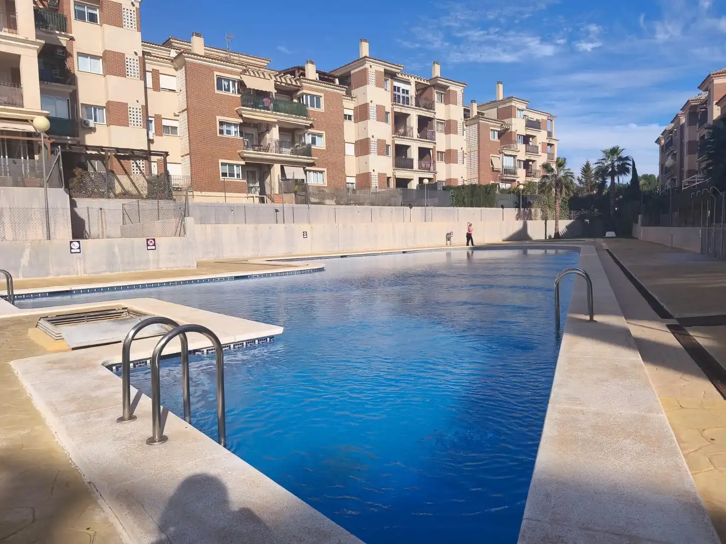 Schwimmbecken von Wohnung zum Verkauf in Molina de Segura mit Klimaanlage, Privatgarten und Balkon