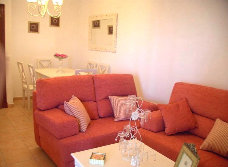 Living room of Flat to rent in Sanlúcar de Barrameda  with Air Conditioner, Heating and Terrace