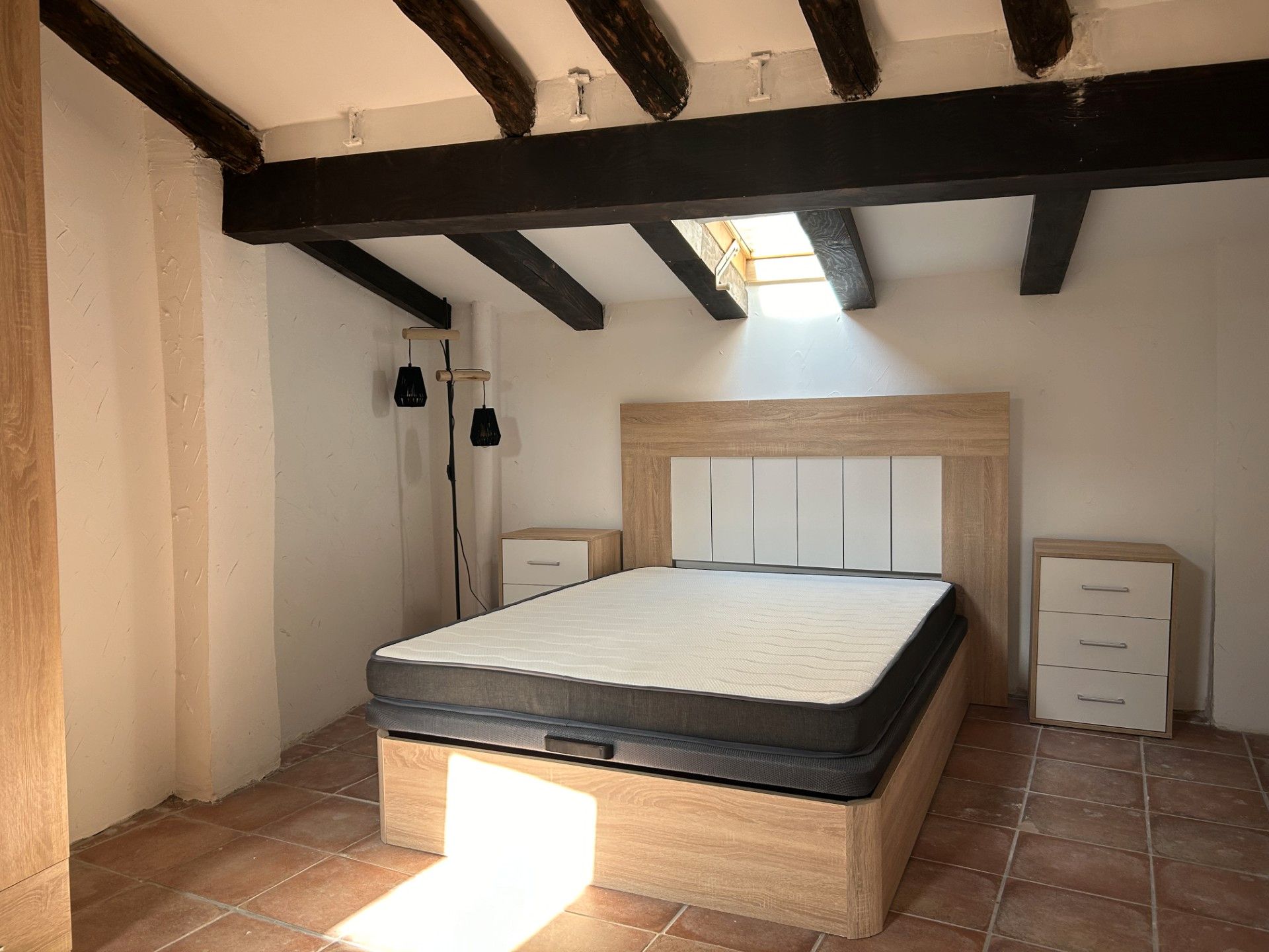Dormitori de Casa adosada en venda en Navas del Rey amb Calefacció, Moblat i Forn