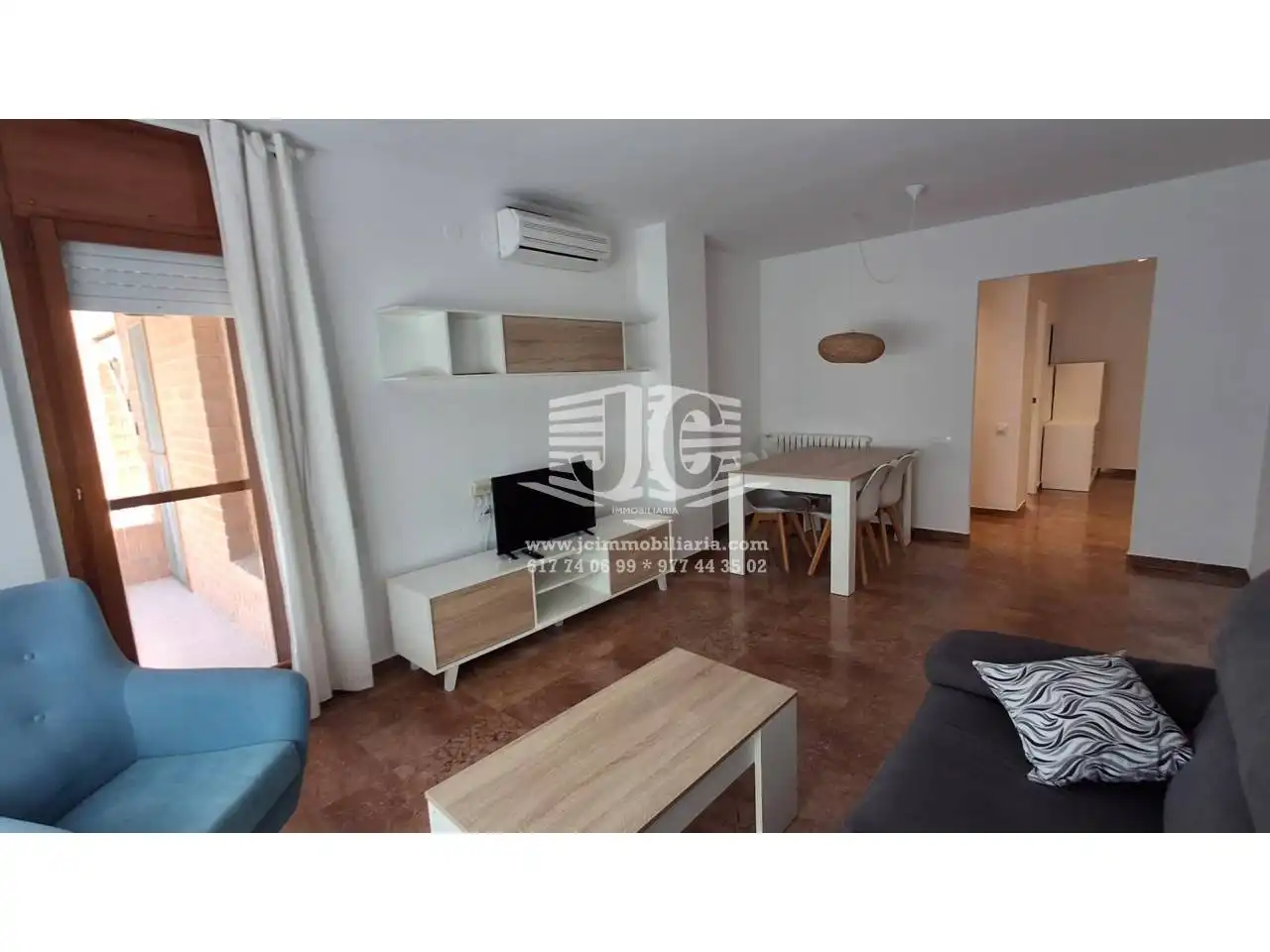 Sala de estar de Piso de alquiler en Tortosa con Aire acondicionado, Terraza y Amueblado