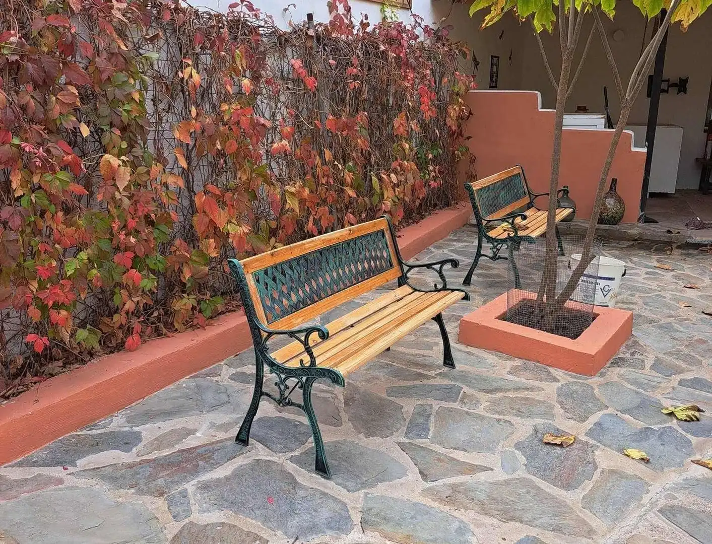 Terraza de Finca rústica en venta en Monzón con Calefacción, Jardín privado y Terraza
