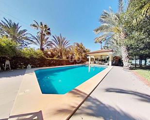 Swimming pool of House or chalet for sale in Elche / Elx  with Air Conditioner, Heating and Terrace